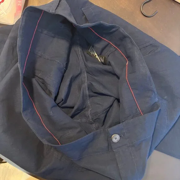 NEW Anthropologie Maeve The Colette Wide-Leg High-Rise Crop Linen Blend Pants - Picture 10 of 13